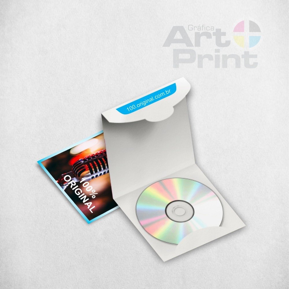 Envelope CD Encaixe Gráfica Art Print